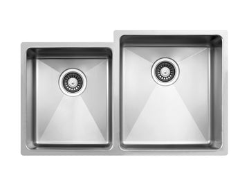 33 inch Stainless Steel Undermount Double 40/60 Bowl Kitchen Sink - Pro 34 40/60 - Sink Depot